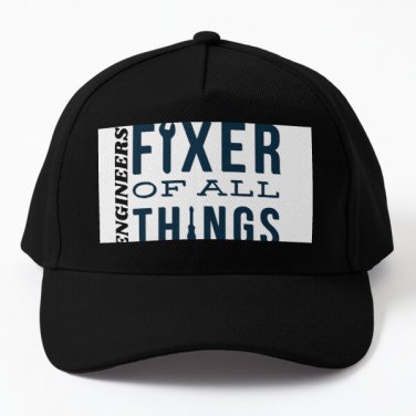 Engineer Baseball Cap Hat Mens Black Women Casquette Hip Hop
