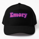 Emory Name Print Baseball Cap Hat Snapback Casquette
