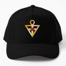 Emblem Of The Rosicrucian Order Baseball Cap Hat Snapback Black Hip Hop Casquette Printed