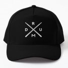 Drumsticks Drummer Baseball Cap Hat Snapback Black Czapka Hip Hop Sun