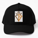 Dreadnought White Baseball Cap Hat Snapback Black Printed Czapka