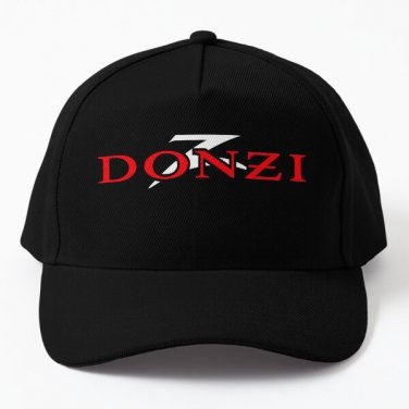 Donzi Boat Baseball Cap Hat Black Snapback Printed Czapka Hip Hop