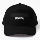 Donda Minimalist Kanye West Design With Baseball Cap Casquette Hat Black Women Mens