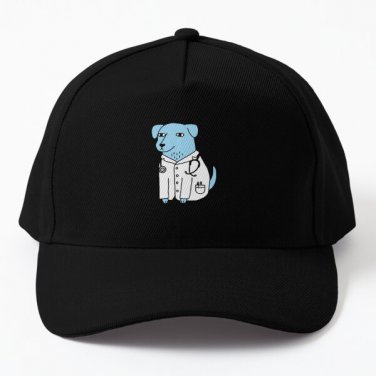 Dogtor Baseball Cap Hat Printed Snapback Black Czapka Casquette