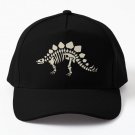 Dinosaur Fossils In Black Baseball Cap Hat Snapback Czapka Casquette Printed