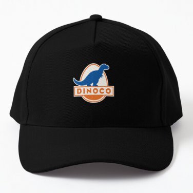Dinoco Baseball Cap Casquette Hat Snapback Black