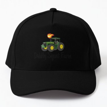 Diddly Squat Farm Baseball Cap Hat Snapback Black Hip Hop