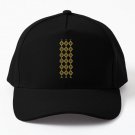 Diamond Pattern Baseball Cap Hat Casquette Hip Hop Mens Women Black