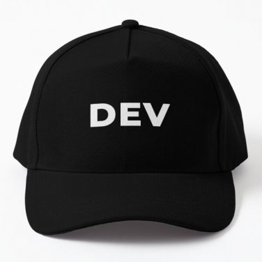 Dev Baseball Cap Hat Casquette Snapback Czapka Printed