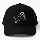 Detroit Rams Baseball Cap Hat Black Snapback Hip Hop Czapka Printed