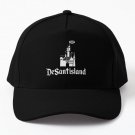 Desantisland White Castle Baseball Cap Hat Black Czapka