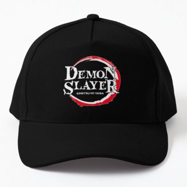 Demon Slayer Ts Baseball Cap Casquette Hat Women Snapback Black Mens