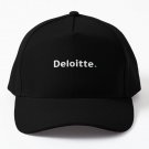 Deloitte Baseball Cap Hat Casquette Mens Black Snapback Women