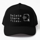Delete There Files Scammer Payback Baseball Cap Hat Hip Hop Czapka Black Casquette
