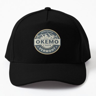 Okemo Vermont Baseball Cap Casquette Fluffy Hat Funny Hat