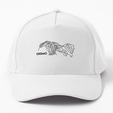 Okemo Trail Map  Okemo Ski Resort Trails Baseball Cap Casquette Hat Cap