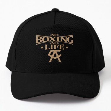 No Boxing Life Gold Baseball Cap Casquette Hip Hop Hat