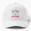 Never Underestimate Oldwith a Ham Radio Baseball Cap Casquette Hood Cap Fluffy Hats