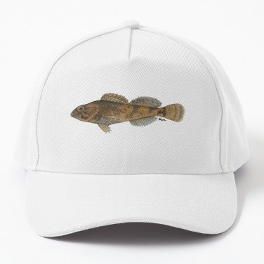Mottled Sculpin Cottus Bairdii Baseball Cap Casquette Anime Hat Wild Ball Hat Cap