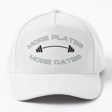 More Plates More Dates! Baseball Cap Casquette Sun Hat Sun Hat