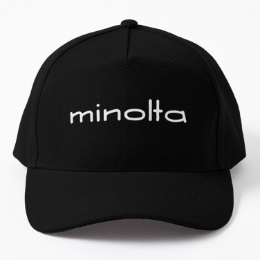 Minolta Film Camera Retro Baseball Cap Casquette Christmas Hats