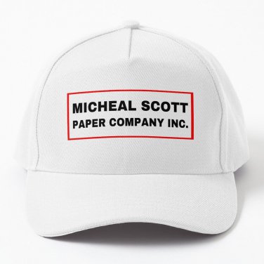Micheal Scott Paper Company Baseball Cap Casquette Funny Hat Horse Hats Sun