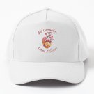 Mi Corazón Con Flores Titled White Line Art Complex Cap Casquette Boonie Hats Thermal Hard Hat