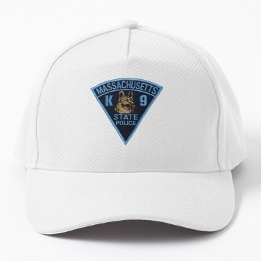 Massachusetts State Police Canine German Shepherd Baseball Cap Casquette Streetwear Derby