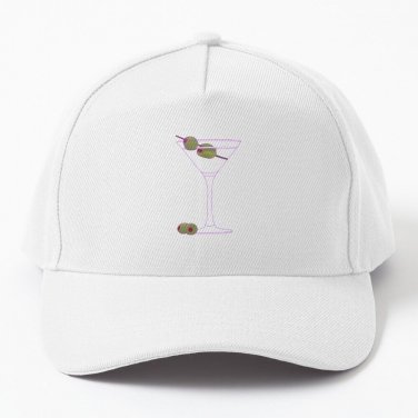 Martini Extra Olives Baseball Cap Casquette Golf Hats