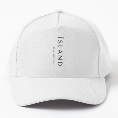 Made Iceland Baseball Cap Casquette Snap Back Hat Beach Hat Black Hats