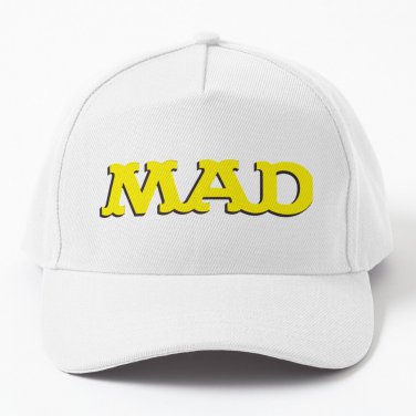 Mad Magazine Logo Baseball Cap Casquette Vintage Fluffy Hat Sports Caps Sun Hats