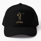 Lpga Gold Logo Baseball Cap Casquette Hat Bag Western Hats