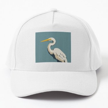 Louisiana Egret Baseball Cap Casquette Vintage Foam Party Hats