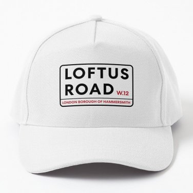 Loftus Road W12 Queens Park Rangers Road Sign Baseball Cap Casquette Thermal Hat