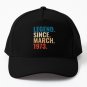 Legend Since March 1973 Retro Vintage Baseball Cap Casquette Hat Cap Snap Back Hat Cap