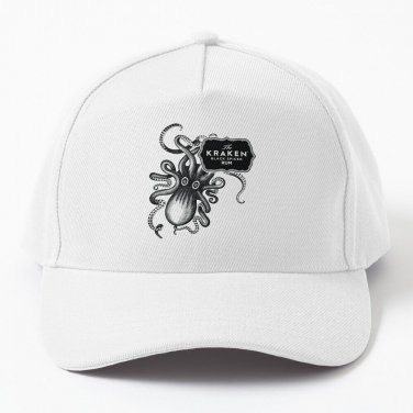 Kraken Rum Classic Baseball Cap Casquette Gentleman Hat Black Cap