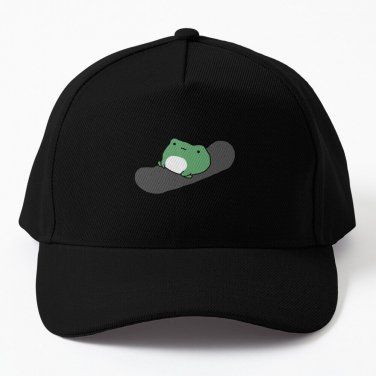 Frog on skateboard Baseball Cap Unisex Hat Casquette Snapback