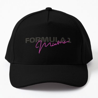 Formula 1 Miami  US 2021 Baseball Cap Unisex Hat Casquette Snapback