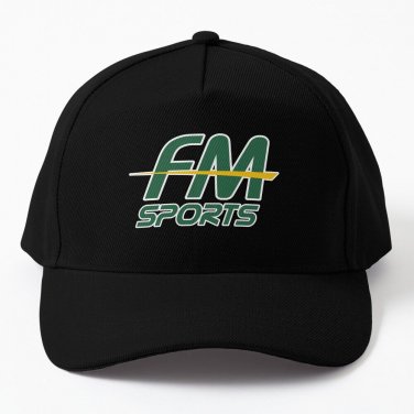 FM Sports Classic Logo Baseball Cap Unisex Hat Casquette Snapback