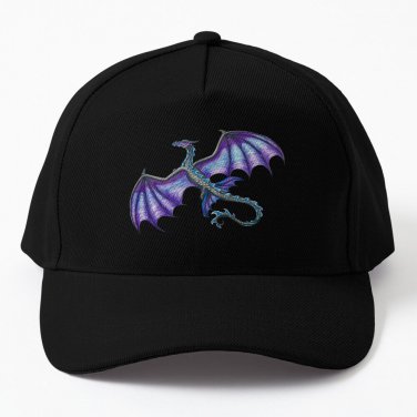 Flying Blue and Purple Dragon Baseball Cap Unisex Hat Casquette Snapback