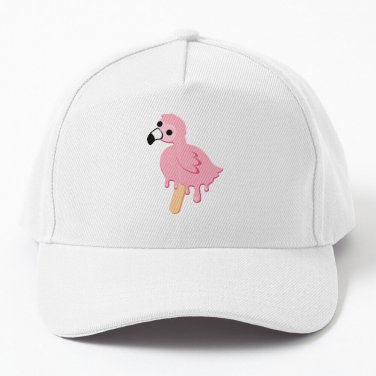 Flamingo Bird Popsicle Baseball Cap Unisex Hat Casquette Snapback
