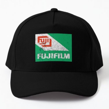 Fujifilm Retro Logo Baseball Cap Hat Casquette Snapback