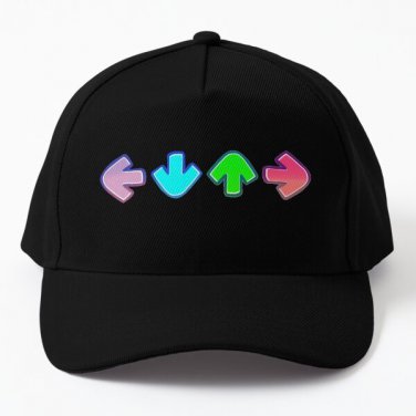 Friday Night Funkin Arrows Baseball Cap Hat Casquette Czapka Sport