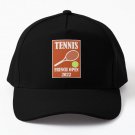 French Open 2022 Tennis Tours Baseball Cap Hat Casquette Black Printed Czapka