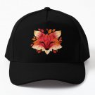 Fox Of Leaves Baseball Cap Hat Hip Hop Black Casquette Printed