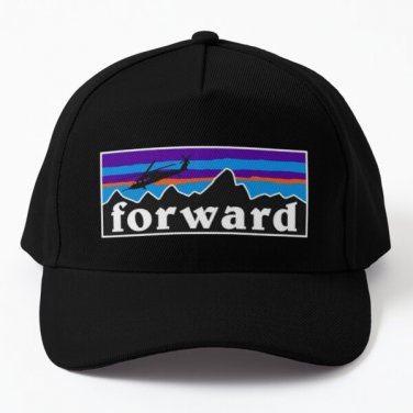 Forward Observations Pata Baseball Cap Hat Casquette Black Mens