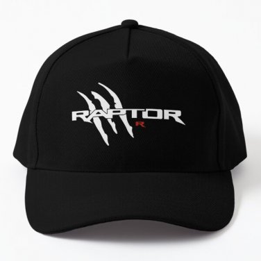 Ford Raptor R Baseball Cap Hat Snapback Printed Casquette Hip Hop Czapka Black