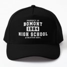 Footloose Bomont Athletics Dept Baseball Cap Hat Black Casquette Snapback Hip Hop