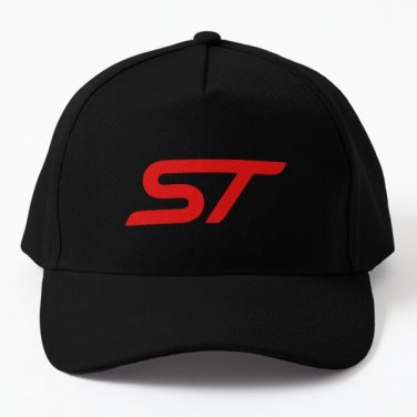 Focus St Logo Baseball Cap Hat Czapka Black Hip Hop Printed Snapback