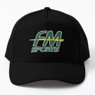 Fm Sports Classic Logo Baseball Cap Hat Black Czapka Casquette Hip Hop